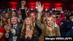 Desantisove pristalice u Floridi, novembar 2022.