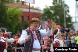 Падчас фэстывалю культураў