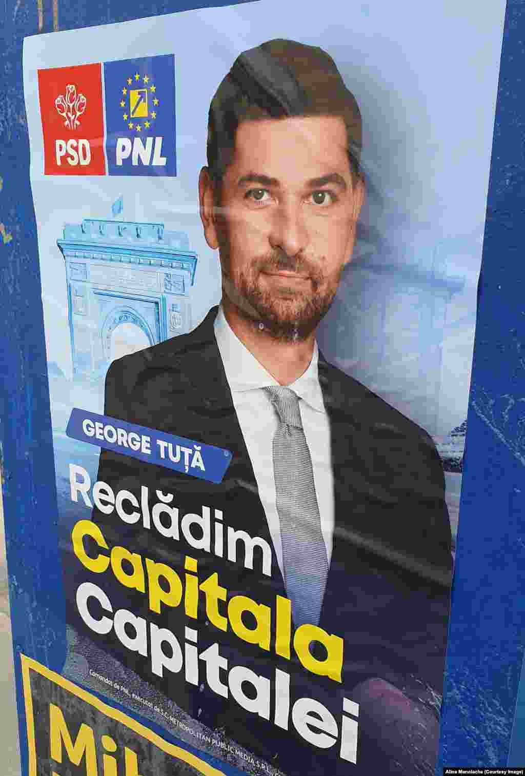George Tuță este candidatul PNL-PSD la Primăria Sectorului 1 și promite că va reclădi „Capitala Capitalei”. 