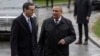 Premierul polonez Mateusz Morawiecki, alături de cel român, Nicolae Ciucă, în timpul unei vizite din 28 martie 2023.