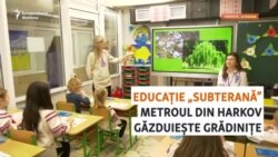 Educație „subterană”. Metroul din Harkov găzduiește grădinițe