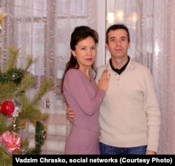 Вадим Грасько з дружиною