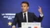 Francuski predsednik drži govor o Evropi na univerzitetu Sorbona, 25. april 2024.