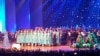 В Музыкально-драматическом театре Туркменистана прошел «Новогодний огонь» с оркестром Расула Клычева. Ашхабад, 27 декабря, 2023. 