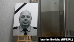 Fotogrqafija ubijenog kosovskog policajca Afrima Bunjakua