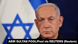 Benjamin Netanyahu, Tel Aviv, 28. oktobra 2023.