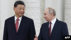 Ruski predsjednik Vladimir Putin sastao se s kineskim predsjednikom Xi Jinpingom u Moskvi, 21. mart 2023. 