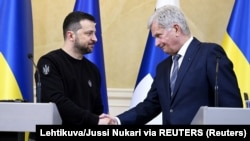Volodimir Zelenski i Sauli Niinisto, Helsinki, Finska, 3. maj 2023.