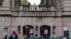 Protest studenata ispred Univerziteta Kolumbija u Njujorku, SAD, 24. aprila 2024.