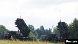 Njemačke jedinice sistema protuzračne odbrane "Patriot" u zračnoj luci Vilnius uoči samita NATO-a, 10. jula 2023.