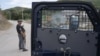 Vozilo kosovske policije oštećeno u napadu 24. septembra u Banjskoj, na severu Kosova.