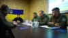 Президент України Володимир Зеленський під час наради з військовим командуванням щодо ситуації на ключових напрямках бойових дій. Херсон, 20 жовтня 2023 року 