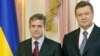 Президент України Віктор Янукович і посол Росії Михайло Зурабов