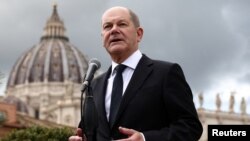 Cancelarul german Olaf Scholz a declarat că posibila scurgere de informații ezte o chestiunea „foarte serioasă”.