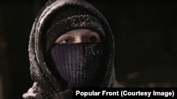 Снимка на руски "партизанин", който се бори срещу Кремъл. Снимката е взета от сайта Popular Front