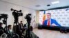 Ilan Șor, în timpul unei conferințe de presă online