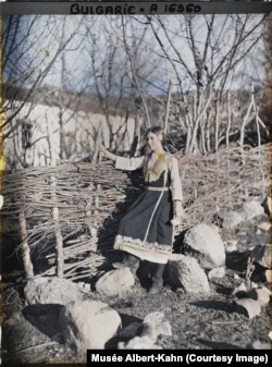 Fată din Vladaya, Bulgaria, 1918.