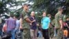 В Тбилиси продолжается сбор резервистов, мирные жители опасаются ударов российской авиации