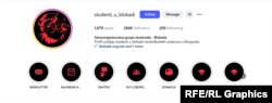 Instagram profil studenata u blokadi