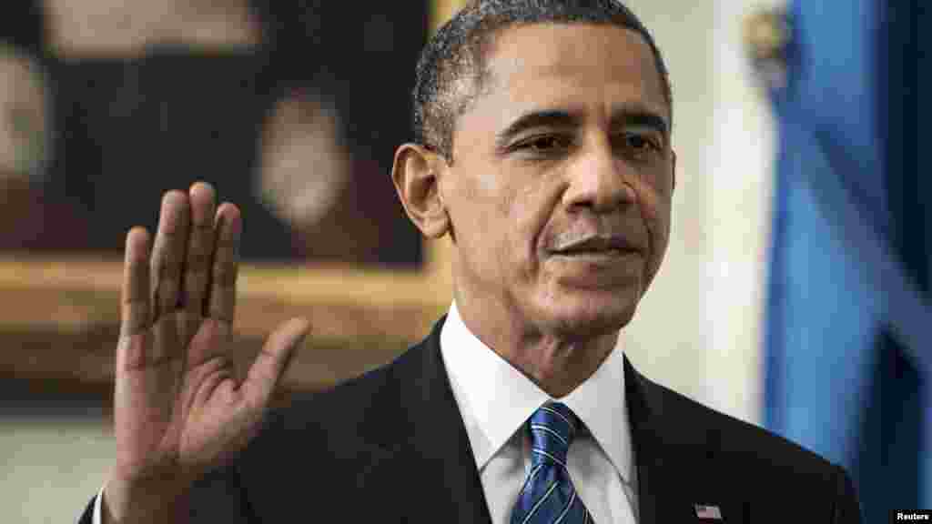 Inauguracija Baracka Obame, Washington, 20. januar 2013. Foto: REUTERS / Brendan Smialowski 