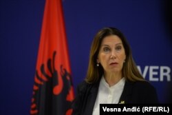 Ministrja e Turizmit dhe Mjedisit në Shqipëri, Mirela Kumbaro.