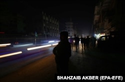 Pană majoră de curent la Karachi, în Pakistan, pe 23 ianuarie 2023.