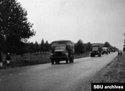 Fotografie făcută de student în timpul călătoriei lui în URSS.