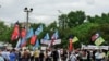 Russia -- Rally in Moscow "For the right to learn and the opportunity to teach"