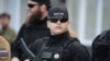 Adam, fiul liderului cecen Ramzan Kadîrov, la o paradă militară de la Groznîi, cu ocazia celei de-a 70-a aniversări a președintelui rus Vladimir Putin.