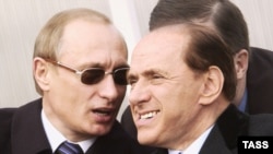 Премьер Италии и будущий премьер России дружат давно