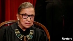 Ruth Bader Ginsburg. Fotografie de arhivă din 2017.