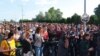 Protest radnika Fijata u Kragujevcu, 2. jun 2022.