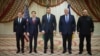 Diplomați și miniștri din SUA și Ucraina marți, 11 martie, în Arabia Saudită. 