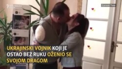 Venčanje nakon bitke u Mariupolju