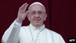 Papa Francisc în decembrie 2013.