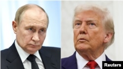 Ресей президенті Владимир Путин және АҚШ президенті Дональд Трамп 