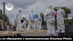 Schimb de trupuri ale militarilor căzuți la datorie, 14 iunie 2025.