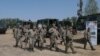 Secvență de antrenament cu rezerviștii la un exercițiu militar din județele Prahova și Dâmbovița, din 4 septembrie 2024.