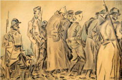 Iosef Iser, Prizonieri germani în Primul Război Mondial, 1917-1918 (Foto: Proiect J-Art)