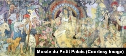 Pictura centrală a pavilionului bosniac