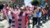 Демонстрация иммигрантов в поддержку иммиграционной реформы. Лос-Анджелес, США, 1 мая 2013 года.