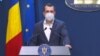 Ministrul Sănătății, Vlad Voiculescu, într-o conferință de presă din ianuarie 2021.