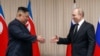 Lideri verikorean, Kim Jong un dhe ai rus, Vladimir Putin. Fotografi nga arkivi. 