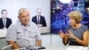 Борис Надеждин и Наталья Зубаревич в студии Радио Свобода