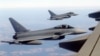 საილუსტრაციო ფოტო: გერმანიის Eurofighter-ები სამხედრო დავალების შესრულებისას. 18 სექტემბერი, 2018.