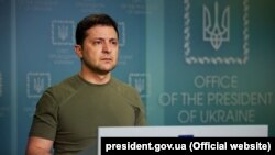 Украинскиот претседател Володимир Зеленски 