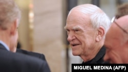 Milan Kundera (ortdada), 2010, Pariž.