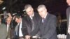 Ministri Mlađan Dinkić i Dragan Šutanovac u jednoj od poseta fabrici "Zastava oružje"