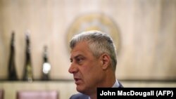 Presidenti i Kosovës, Hashim Thaçi.