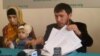 33-летний житель города Карасу Ошской области Кыргызстана Шахобиддин Бозорбоев с супругой и дочерью. 